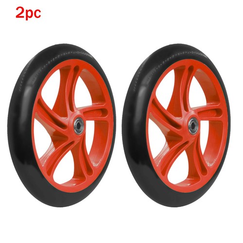 2pc solid wheels 200mm - 1/2pc,