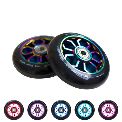 100mm alloy core chrome stunt - 100mm,