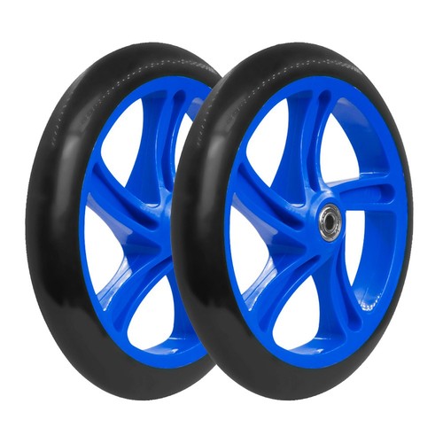 2pc solid wheels 200mm adult - solid,