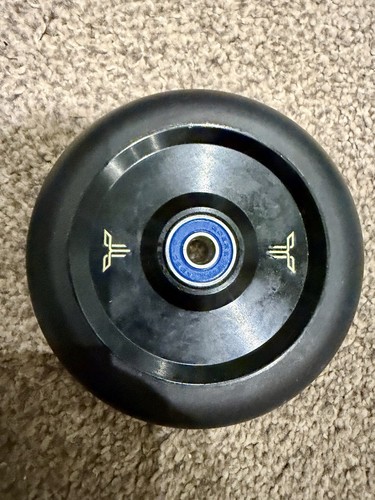 Black scooter wheel with built - wheel,